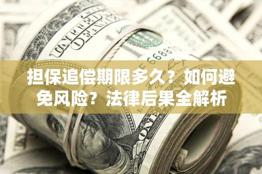 济南担保追偿期限多久？如何避免风险？法律后果全解析