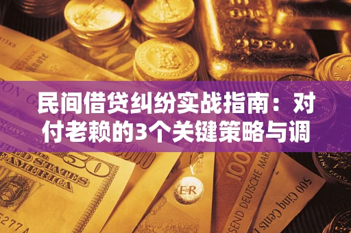 济南民间借贷纠纷实战指南：对付老赖的3个关键策略与调解盲区解析